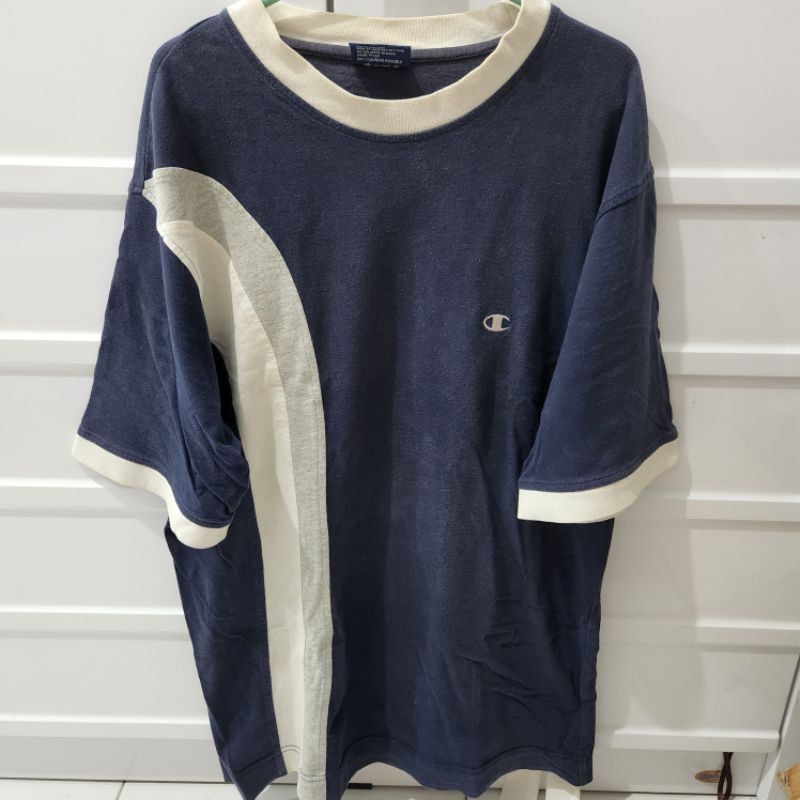 kaos baju champion oversized thrift _preloved