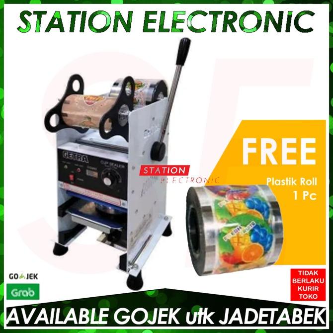 Getra ET-D8S Manual Cup Sealer with Counter