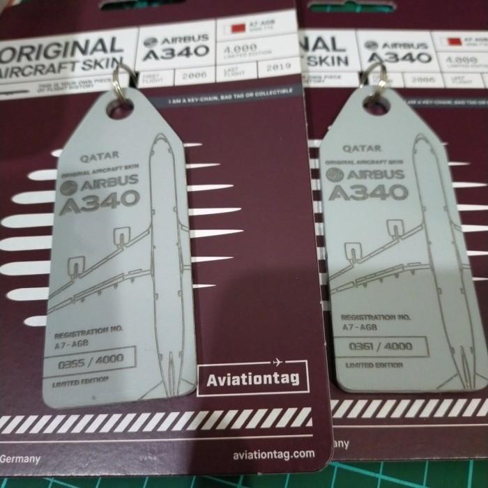 Aviation Tag Qatar A340