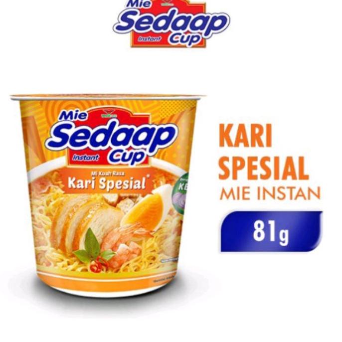 

1 Dus - Sedaap Cup E Instan Sedap Pop Karton X - Korean Spicy Chien, Baso Bleduk, Goreng, Korea Soup, Bakso Spesial, Kari Special, Ayam Jerit, Soto Isi 12 [Gratis Ongkir]