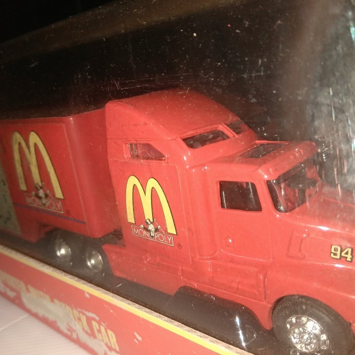 Promo Nascar No 94 Mcd Monopoly Truck Transporter Racing Champions Card Terbaru