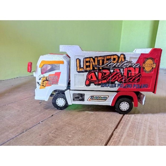 Must Have Miniatur Truk Dump Truk Isuzu Elf Nmr 71 Terlaris