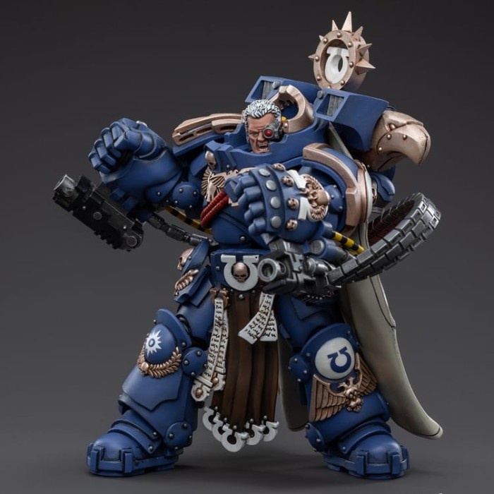 Diskon Spesial Joytoy Warhammer Ultramarines Chapter Master Marneus Calgar Jt3754 Terlaris