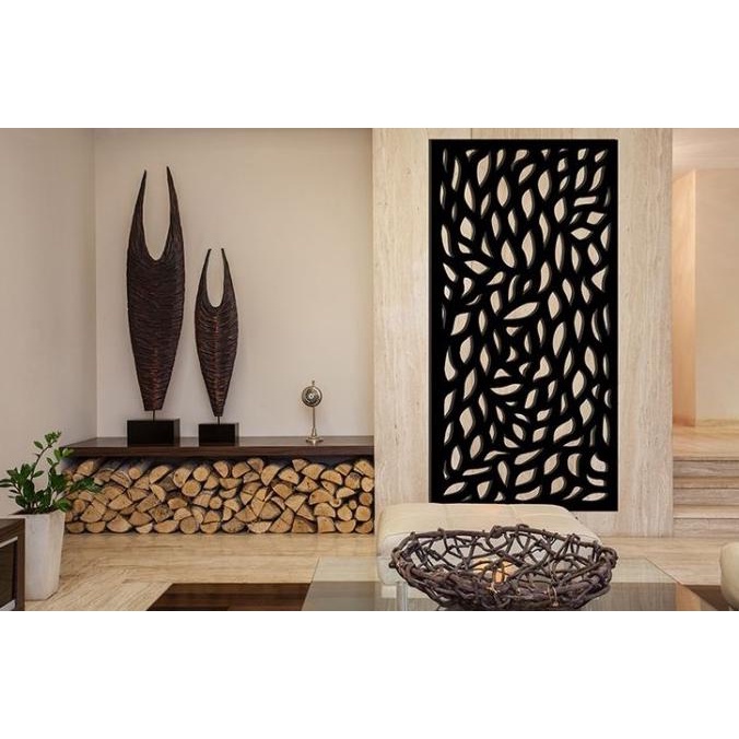 Wall Art Krawangan Screen Panel Acp Metal Hiasan Dinding Cnc Termurah Petit_Store