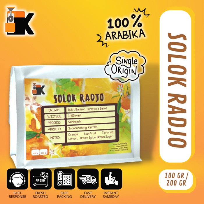

Discount Kopi Arabika Solok Radjo Premium 250gr (biji/bubuk) /KOPI EUBE/KOPI KAPAL
