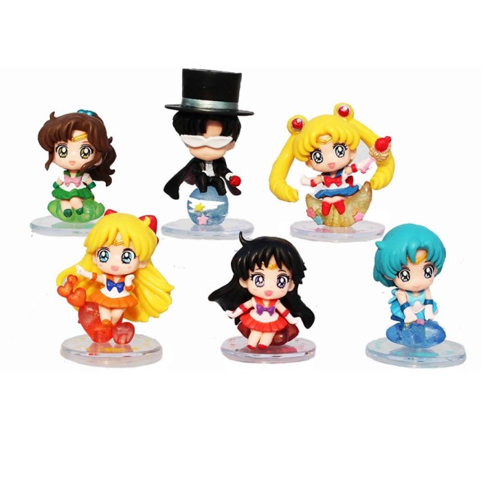 Flash Sale Gl01 Mainan Boneka Super Sailor Moon Miniatur Figur Aksi Tokoh Ak Terlaris