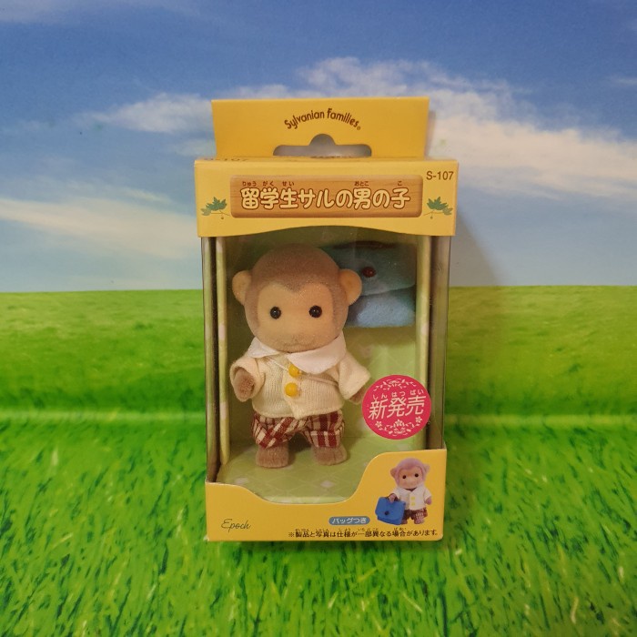 Promo Sylvanian Families Exchange Student Monkey Boy Terlaris