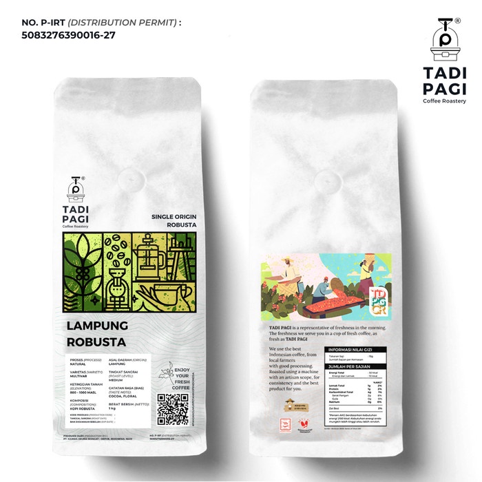 

Discount Robusta Lampung 200 gr Roast Bean Coffee - Kopi biji matang /KOPI EUBE/KOPI KAPAL