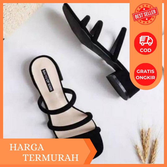 High Heels Pesta Wanita Heals Sendal Kondangan Sandal Hak Tinggi Haihils Haigh Hels Perempuan Import