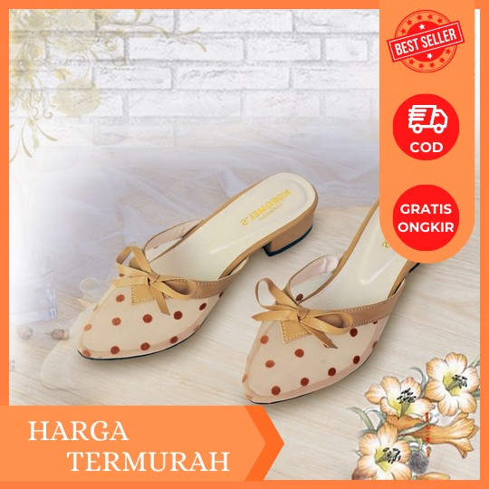 New Hils Wanita Hak Kaca Jally Mika | Hils Terlaris | Hils Murah Zt950 Hak Tahu Amigos Hak 3Cm - Kr 
