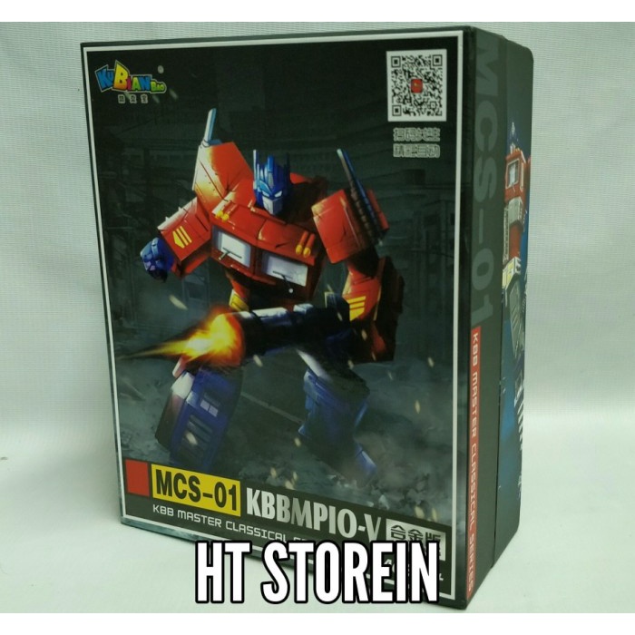 Promo Optimus Prime Mp10V Transformers Masterpiece Kbb Mcs-01 Deformation Terbaru