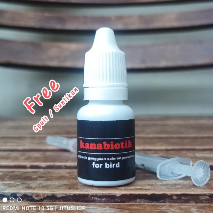 Kanabiotik Antibiotik Obat Burung Batuk Kik Hilang Suara