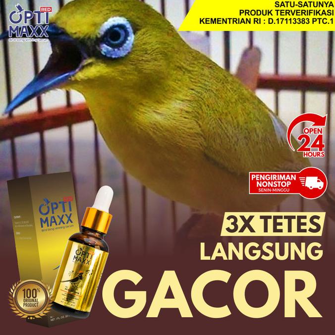 OPTIMAXX SERUM VITAMIN BURUNG KHUSUS UNTUK SUARA BURUNG LOMBA