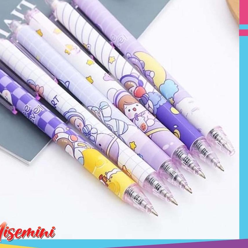 

Terbaru | KI3 | Ⓜ️Ⓜ️Pulpen Gel Motif Cartoon Pulpen Pelajar Dan Kantor Pena Lucu Joy Girl