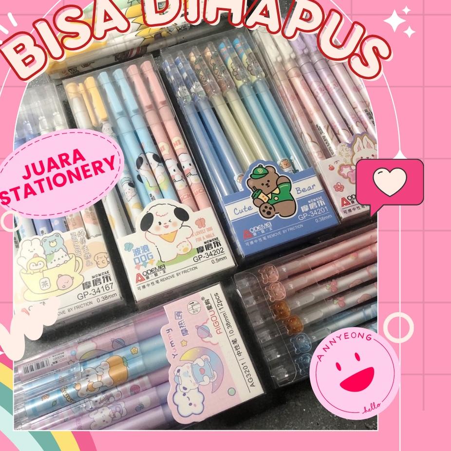 

6.6 Sale | KF7 | SATUAN pen gel bisa dihapus / pulpen erasable / bolpen hapus lucu fancy ODEMEI / Erasable Gel Pen / Pulpen bisa dihapus