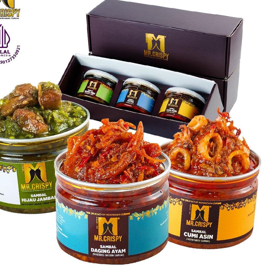 

Termurah | KF7 | PAKET SAMBEL HEMAT D MR.CRISPY(KOTAK HMPERS)