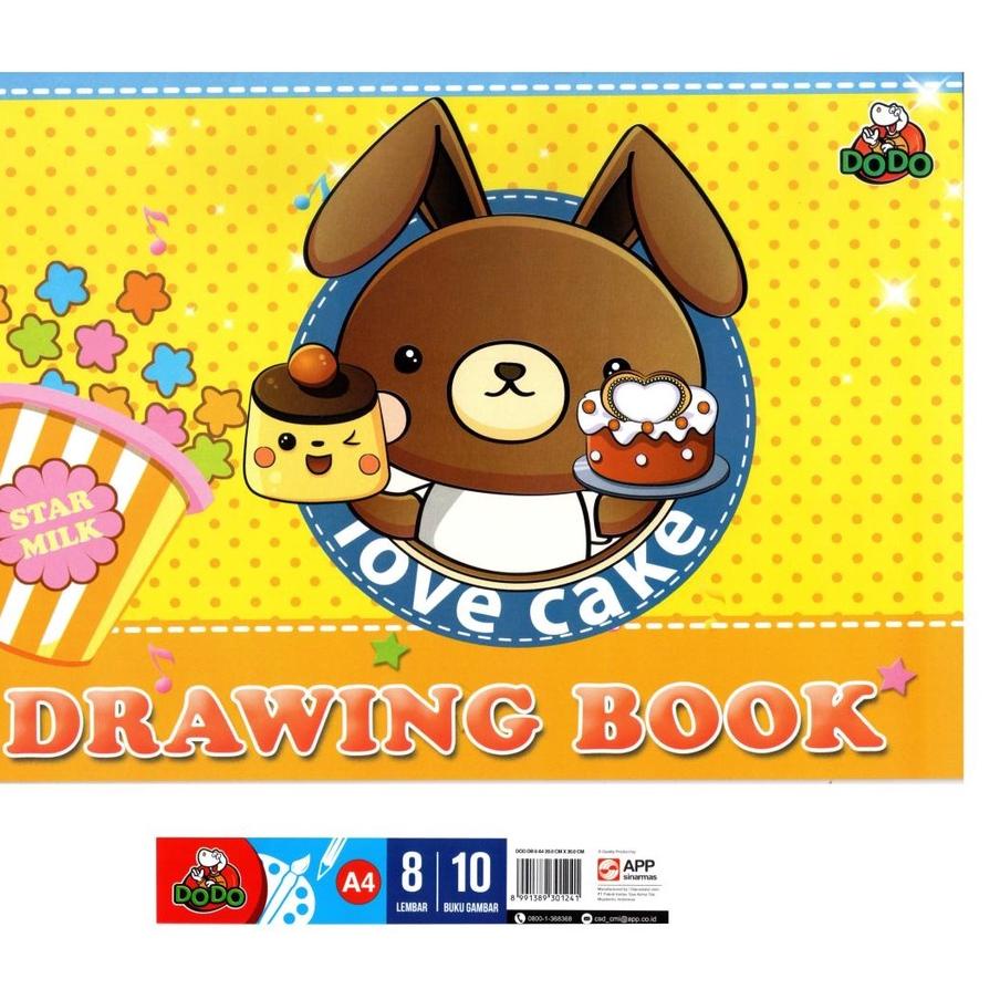 

Diskon | KP8 | Buku Gambar / Drawing Book DODO A4