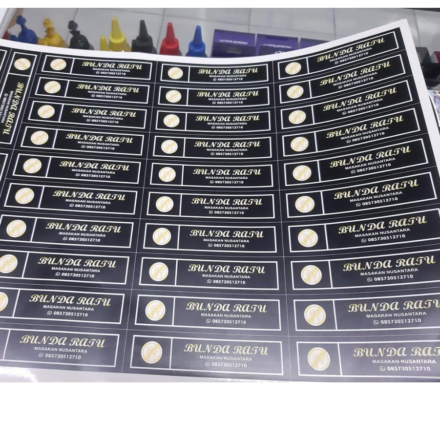 

Termurah | TD4 | CETAK STIKER LABEL