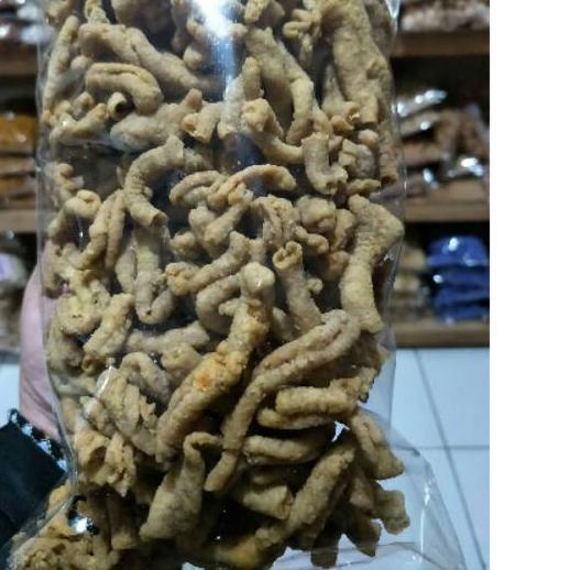 

COD | KI3 | Kripik usus ayam keripik -makanan ringan-camilan-enak-gurih-jajan kiloan-snack