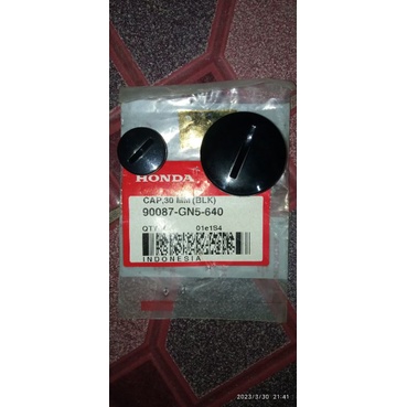 tutup lubang intip magnet astrea grand hitam original ahm
