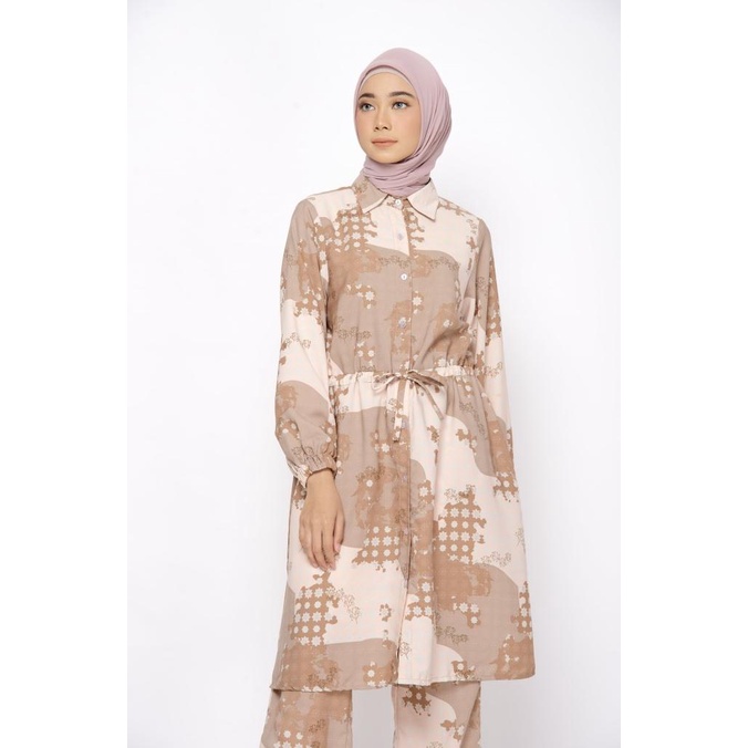 BIA x Isel Fricella - Queen Nude Tunik - Edisi Denmark - Sarimbit
