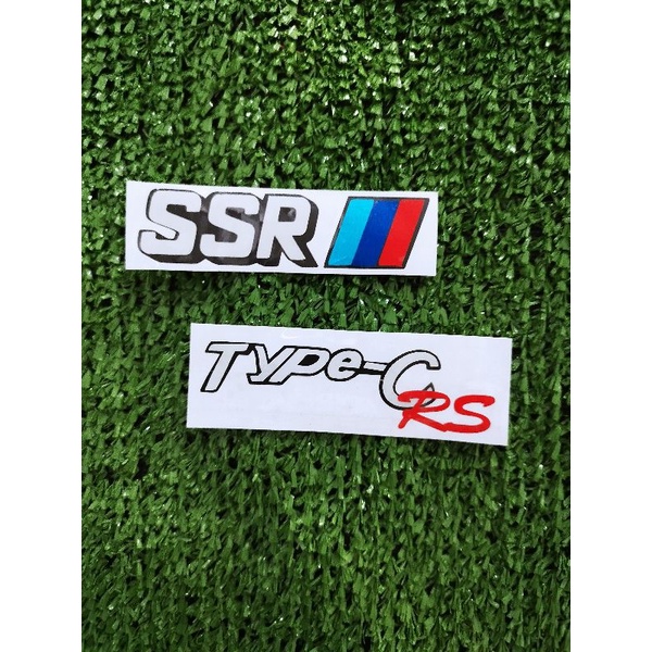 STIKER VELG SSR TYPE C RS