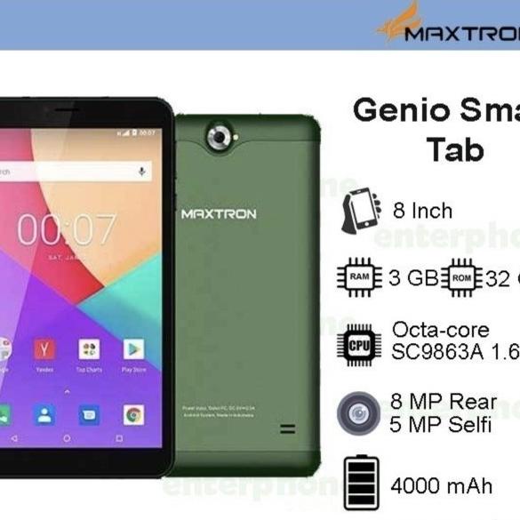 `````````] Maxtron Genio Tab Smart Tablet 8 inch 3GB RAM