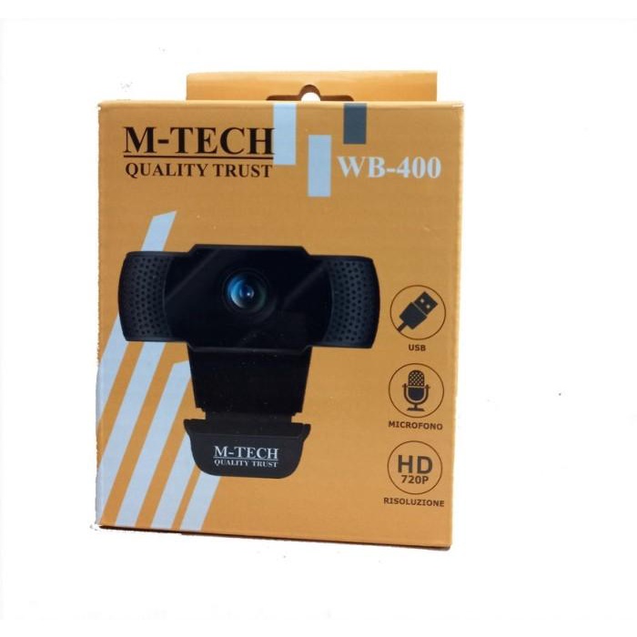 Webcam Mtech Wb400 720 Pixel | Webcam Kamera Eksternal Laptop Dan Pc