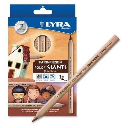 

Pensil 12 warna kulit manusia LYRA keren bagus murah