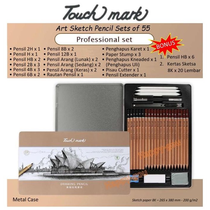 

Pensil Gambar Sketsa Set Warna Sketch Pencil Silhouette Professional