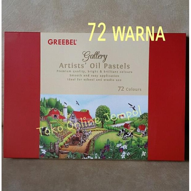 

ATK0035 72warna Greebel artists oil pastels 72 COLORS crayon krayon