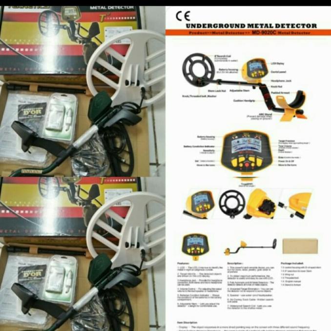Jual Metal Detector T2 Alat Pendeteksi Emas Dan Logam