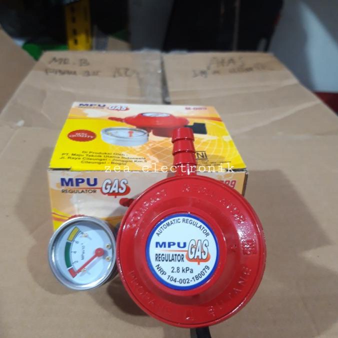 <<<<<] REGULATOR GAS MPU METER M-089 / AMAN TERMURAH