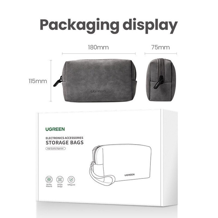 Pouch Storage UGreen 70200 Travel Kit - Accessories Storage Bag 70200