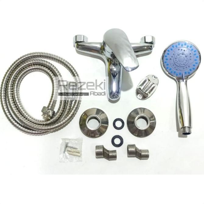 WS Kran Panas Dingin 3703 - Kran Shower - Kran Bathtub - Keran Air Mix
