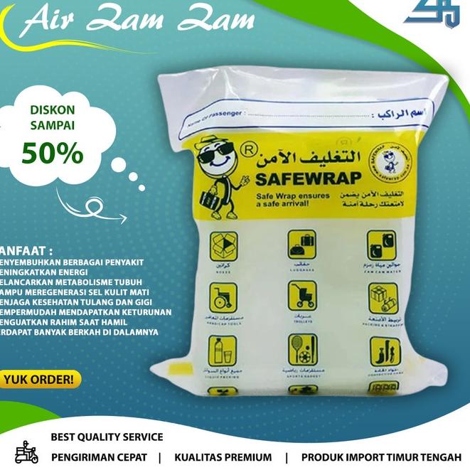 

✨12.12✨ Air Zam Zam 1 Liter Pure Water Original ZamZam Oleh - Oleh Haji & Umroh serbuuu !