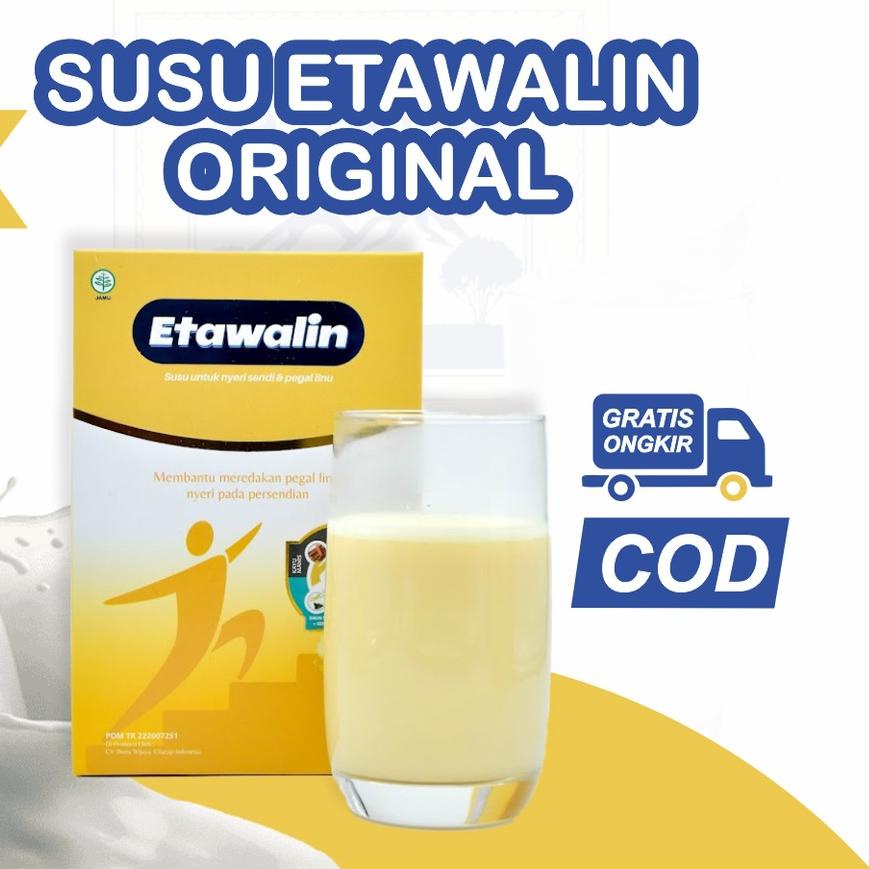 

Import ✨Terbaik✨ ETAWALIN 100% ORI - SUSU KAMBING ETAWALI ATASI MASALAH NYERI SENDI DAN TULANG Halal BPOM Distributor Resmi grosir