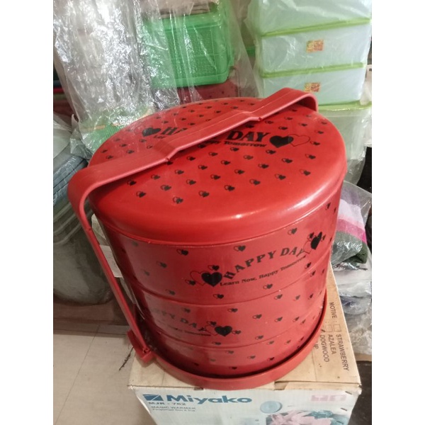 Rantang 3 susun / Tenong bulat