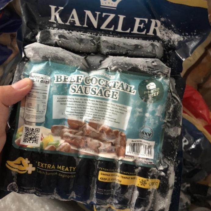 

Sale✅Kanzler Sosis Beef Cocktail 500gr