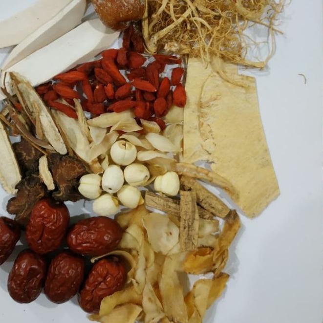 

Discount | KF7 | Tim ayam obat herbal/12 macam dengan akar ginseng