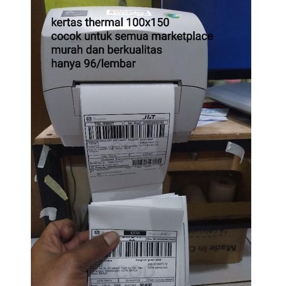 

[COD] hj52hj52 kertas thermal direct thermal 100x150 isi 300/500 Bandung Harga Murah )(