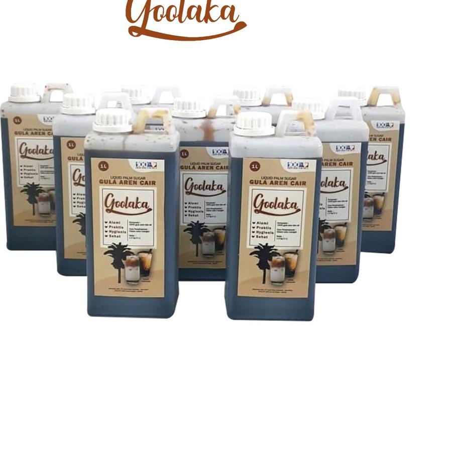 

Promo | KF7 | GOOLAKA Gula Aren Cair Asli / Palm Sugar 1 Liter