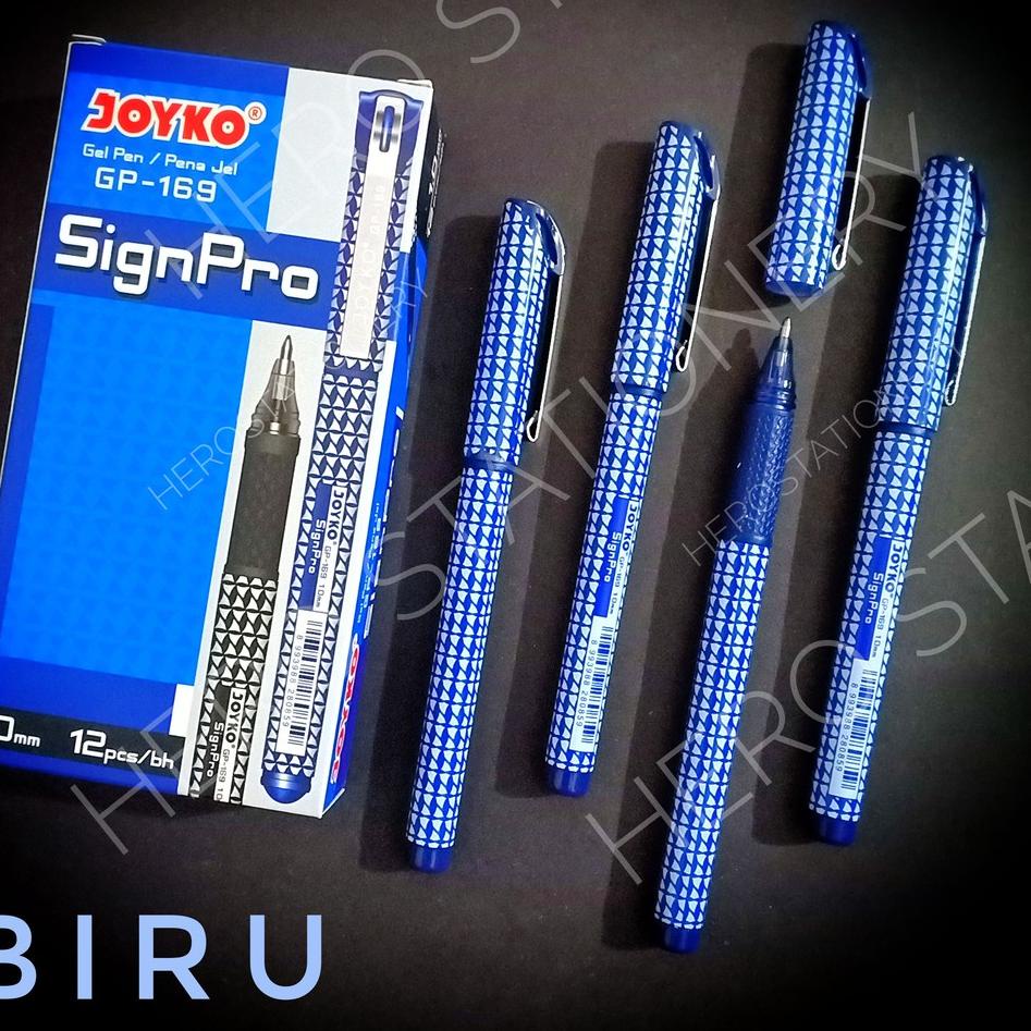 

Paradise6.6 SATUAN Pen gel joyko signpro 1 mm GP-169 tinta biru 684❞