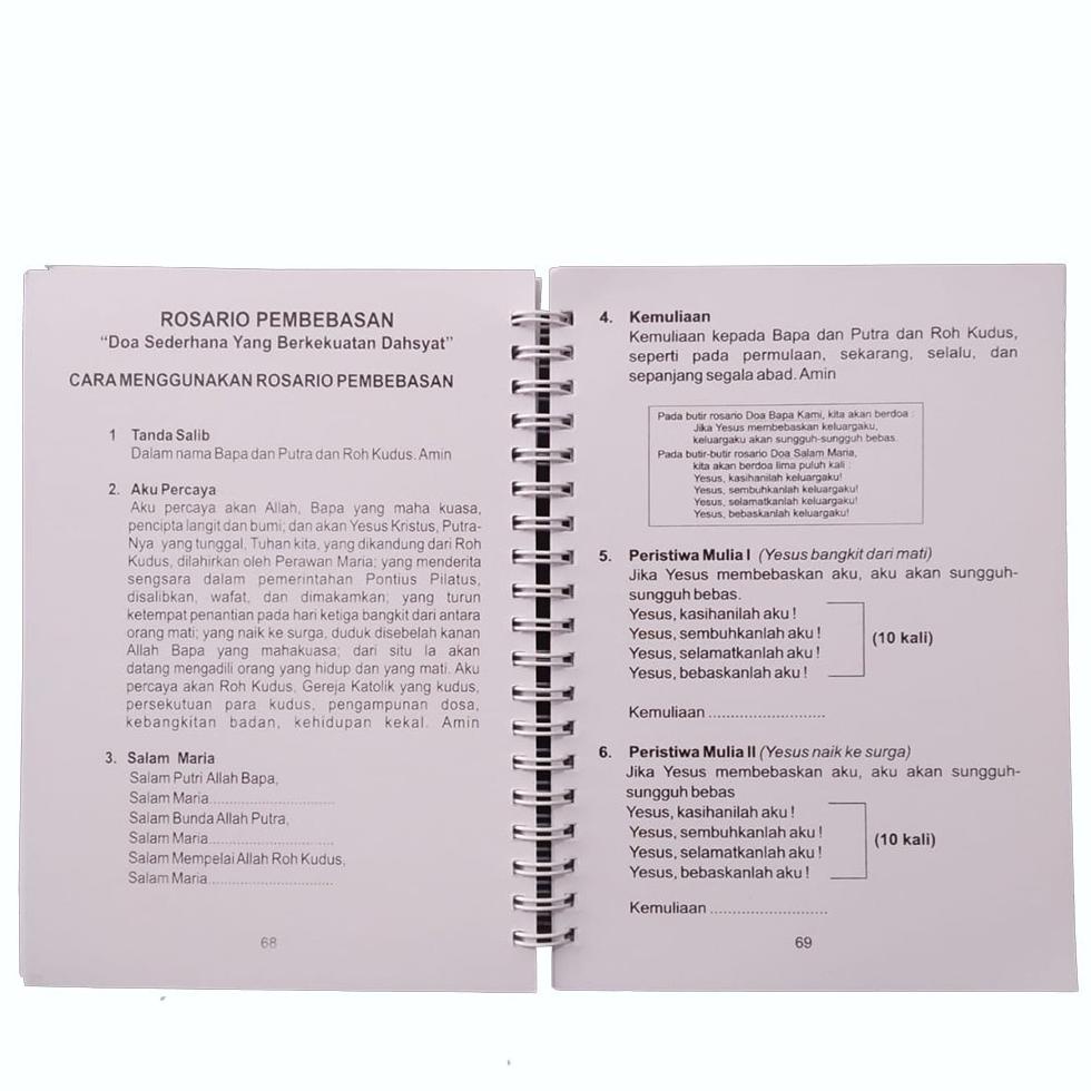 BISA COD Buku doa katolik salam maria