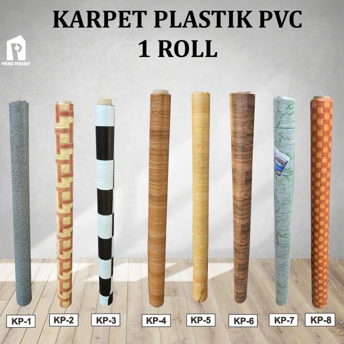 Karpet Lantai Plastik PVC 1 ROLL