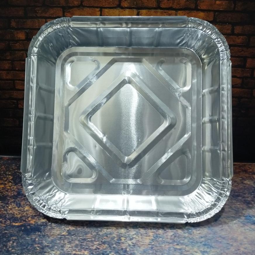 NEW ARRIVAL  aluminium foil kotak 25x25 tinggi 5cm (10pcs) [KODE 7]