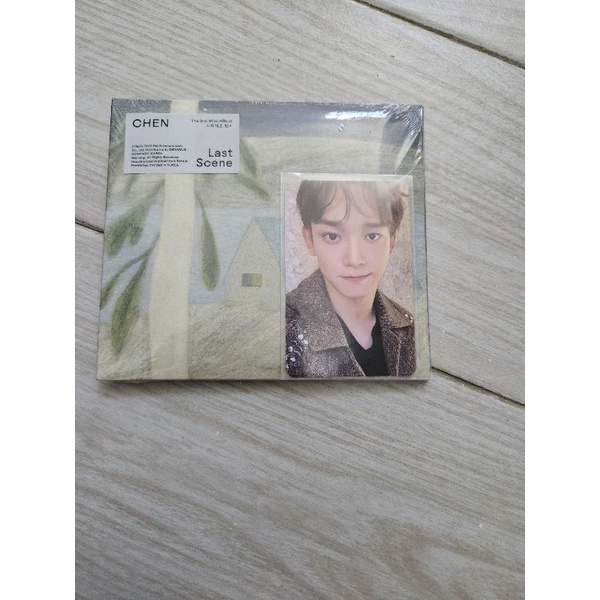 EXO Chen jongdae last scene digipack sealed with photocard pb grey ver pc official
