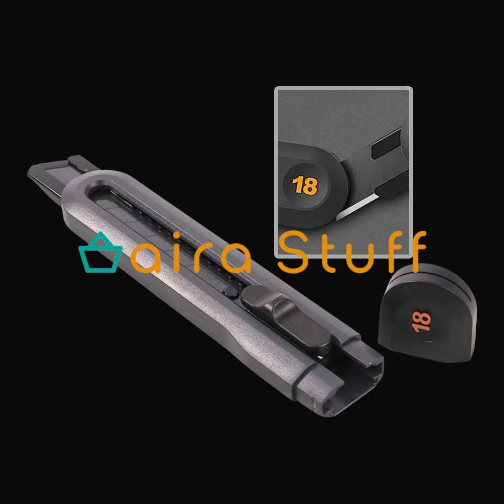 

Pisau Cutter Wide Blade SK2 18 mm - AairaStuff
