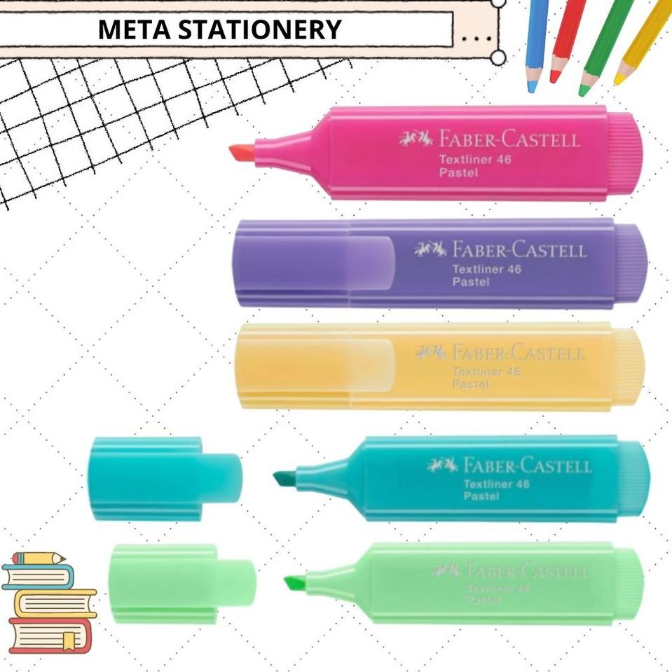 

Spesial Ramadhan Highlighter / Textliner 46 Pastel Faber Castell Warna Baru 814✫