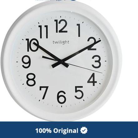 API957 Informa - Twilight 35 Cm Jam Dinding 125wt - Putih ==